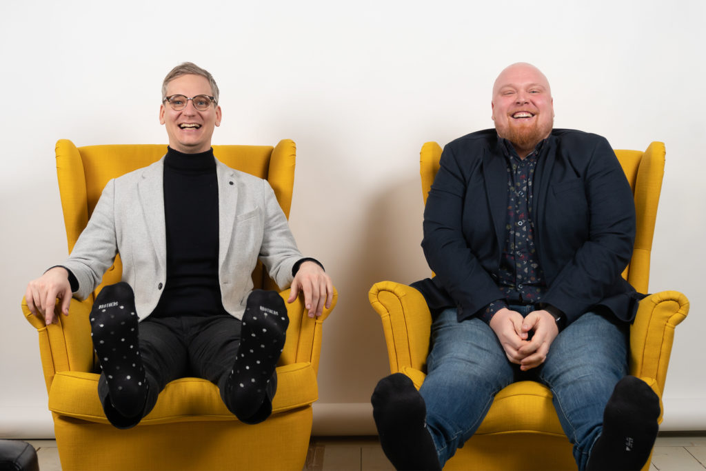 myyntipaallikko sami lappia ja toimitusjohtaja aki karkulahti