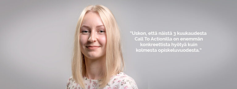 Työharjoittelu Call To Actionilla
